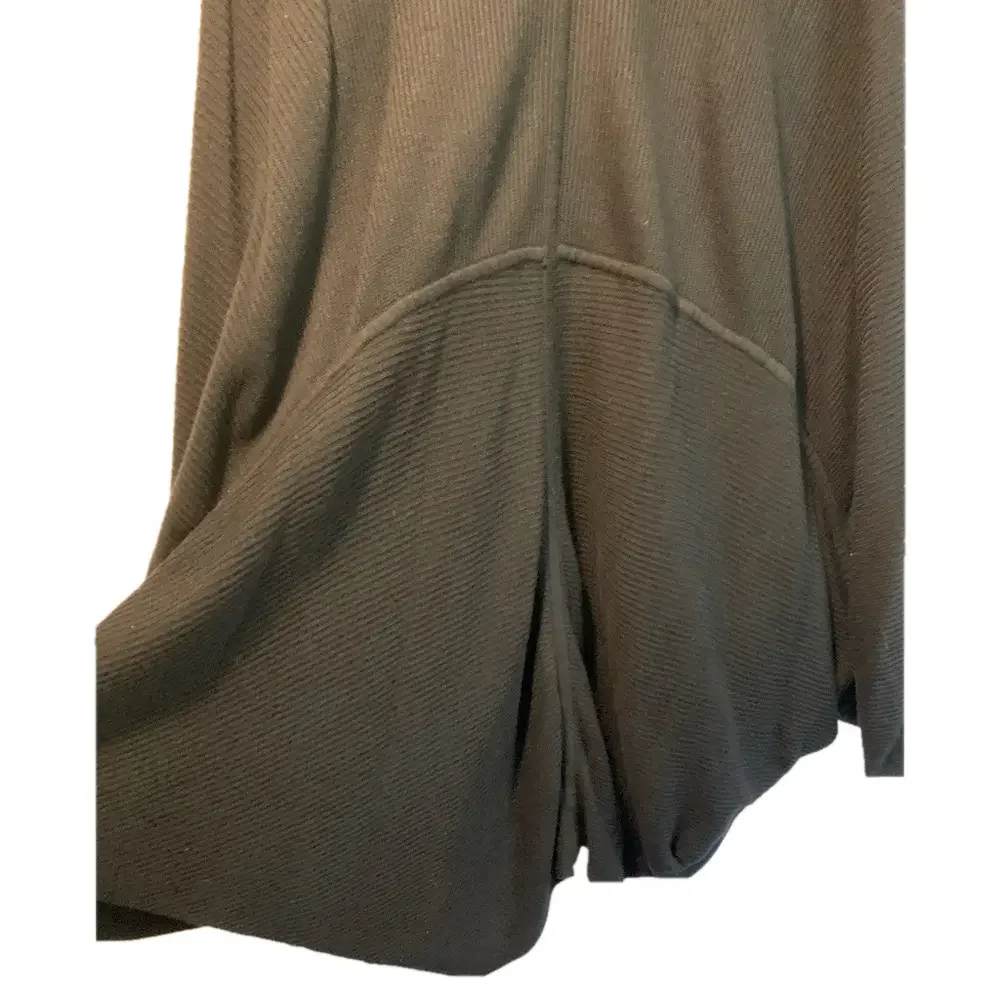 Lululemon Cashlu Knit Textured Wrap Cardigan Black XL/XXL Oversized Open Front